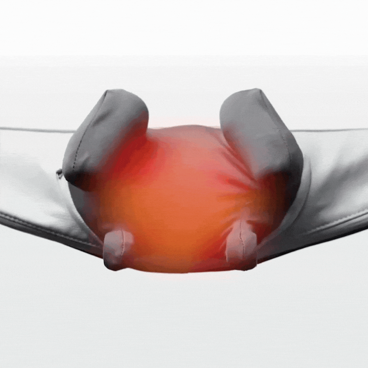 Device glowing with heat